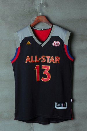 Maillot De Basket All Star 2017 NBA Western Anthony Davis 13 Noir